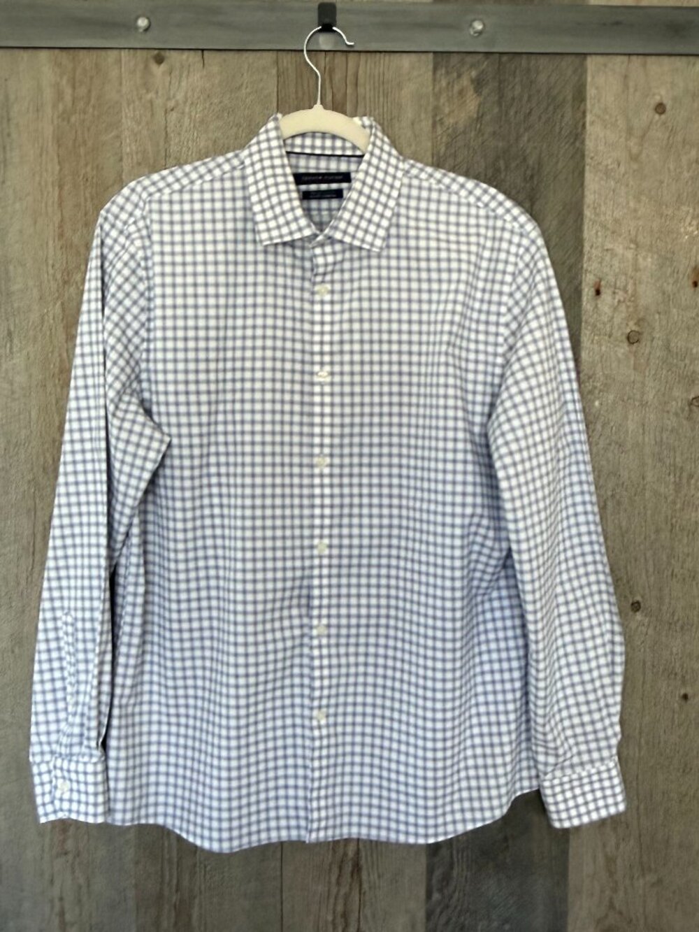 Tommy Hilfiger THFlex Supima Slim Fit Stretch 16 1/2- 34/35 L